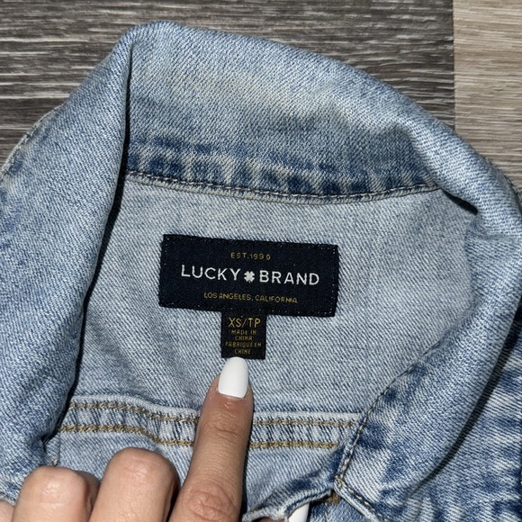 Lucky Brand The Tomboy Trucker Jean Jacket - Picture 2 of 11